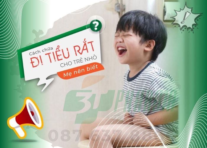 cách chữa trẻ bị đái dắt