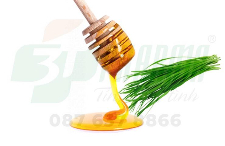 Mật ong hấp lá hẹ