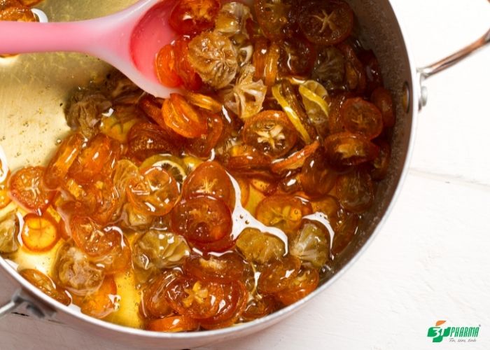 cách hấp mật ong với quất, cách trị ho bằng mật ong và quất, quất mật ong trị ho, trị ho bằng mật ong và quất, cách làm quất hấp mật ong