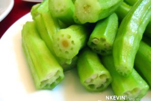 Chống táo bón cho trẻ bằng các món ăn với đậu bắp