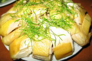 Chữa ho gà bằng thịt gà