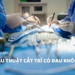 phẫu thuật cắt trĩ