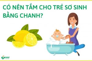 Lưu ý khi tắm cho trẻ sơ sinh bằng chanh và các loại lá