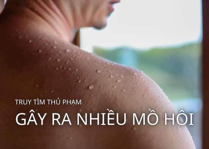 thủ phạm gây ra nhiều mồ hôi