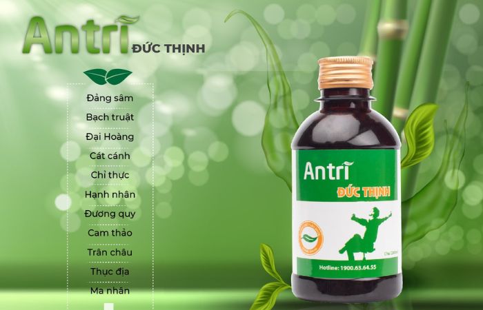 An trĩ Đức Thịnh giúp giảm táo bón ở trẻ nhỏ