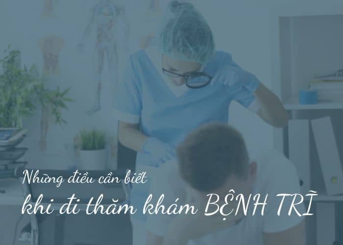 Tư thế khám trĩ