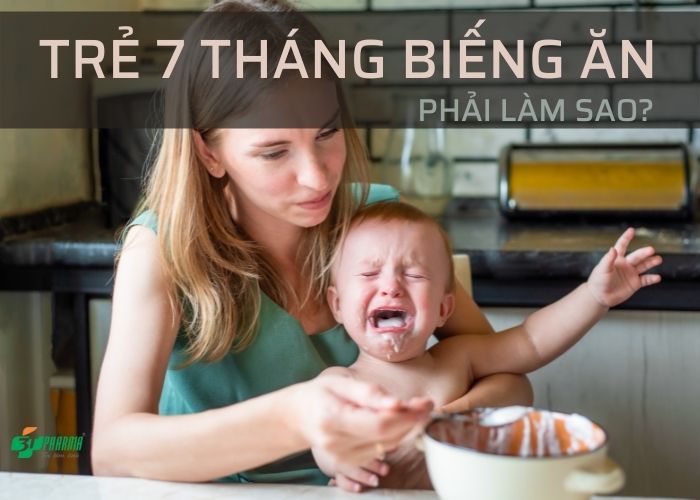 bé 7 tháng không chịu ăn dặm phải làm sao, làm gì khi trẻ 7 tháng tuổi biếng ăn, trẻ 7 tháng tuổi không chịu ăn dặm, bé 7 tháng biếng ăn, trẻ 7 tháng lười ăn phải làm sao