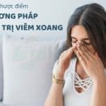 phương pháp điều trị viêm xoang