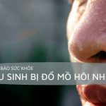 Sau sinh bị đổ mồ hôi nhiều