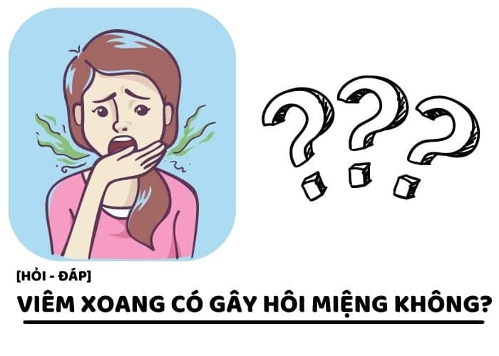 Viêm xoang có gây hôi miệng không?
