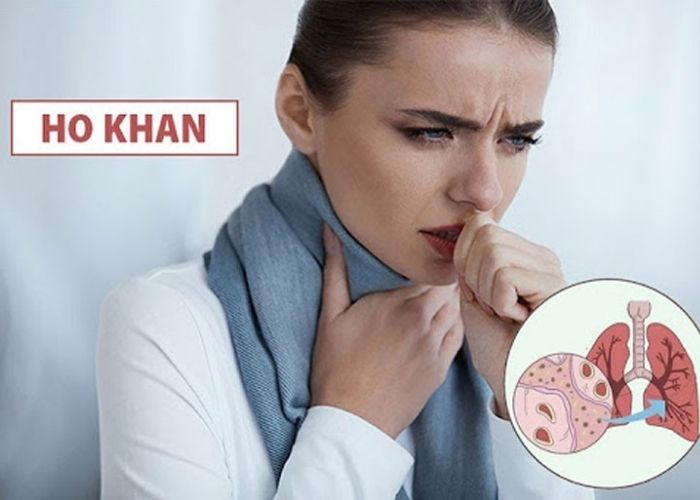 Ho khan là một triệu chứng điển hình của người bệnh viêm thanh quản cấp tính 