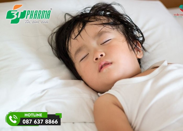 mồ hôi trộm ở trẻ có 2 loại mồ hôi trộm sinh lý và mồ hôi trộm bệnh lý - 3Tpharma