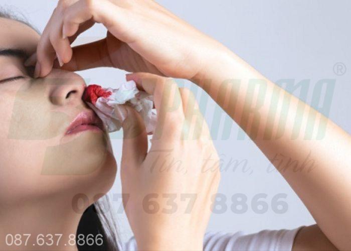 Hiện tượng chảy máu cam liên tục liệu có nguy hiểm không?