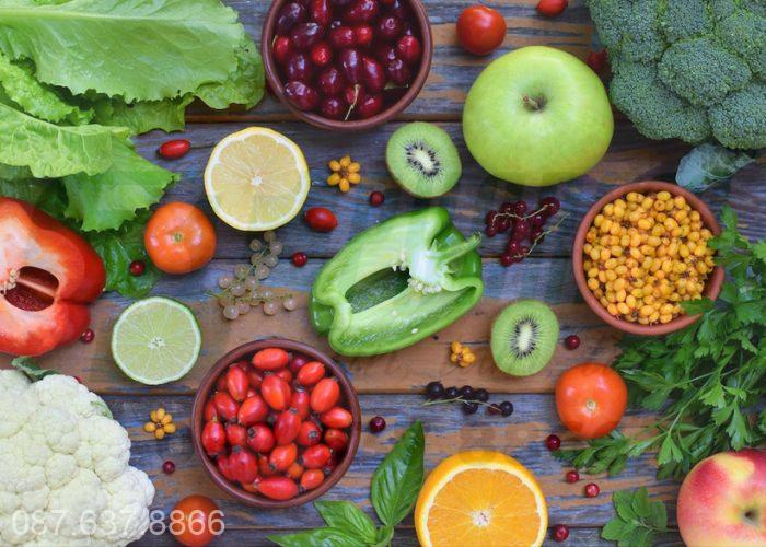 Bổ sung các vitamin cần thiết qua các thực phẩm sử dụng hàng ngày 