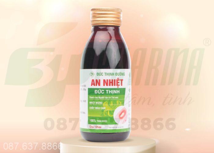 Sử dụng sản phẩm an nhiệt đức thịnh để trị chảy máu cam chóng mặt