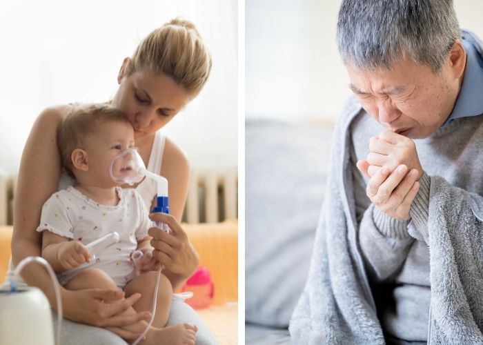 Viêm phế quản phổ biến ở trẻ nhỏ và người trên 65 tuổi
