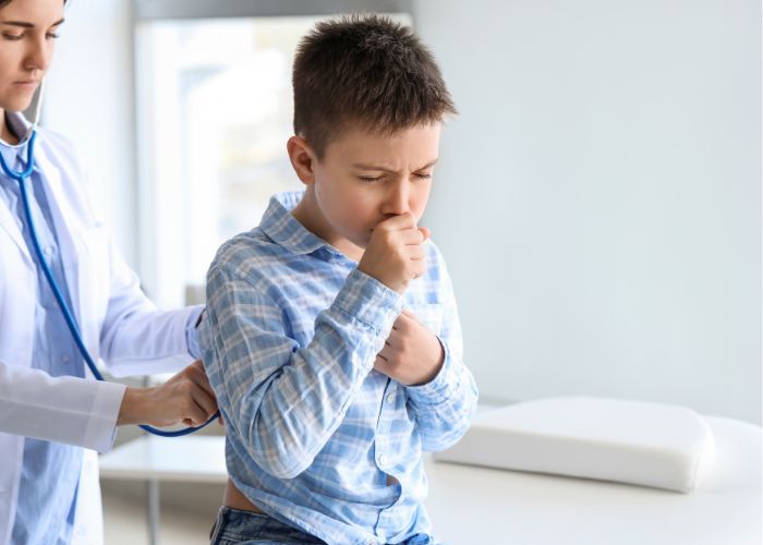 Viêm phế quản cấp thường gặp ở trẻ nhỏ