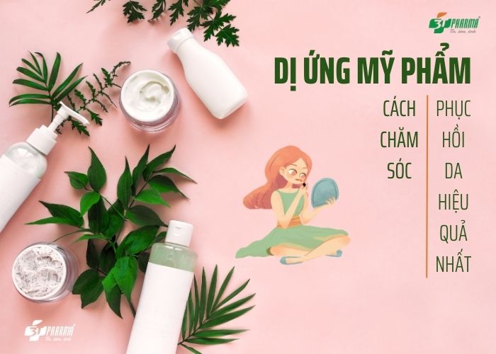 Dị ứng mỹ phẩm thường gặp ở phụ nữ