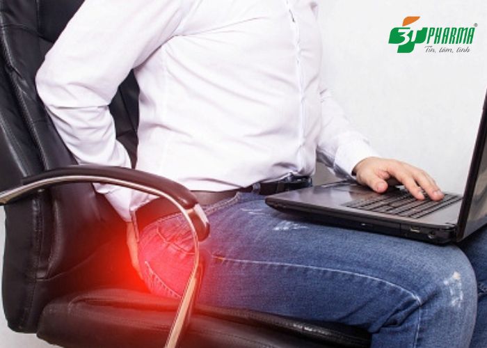 Bệnh trĩ nội là tình trạng phổ biến ở người lao động nặng, dân văn phòng