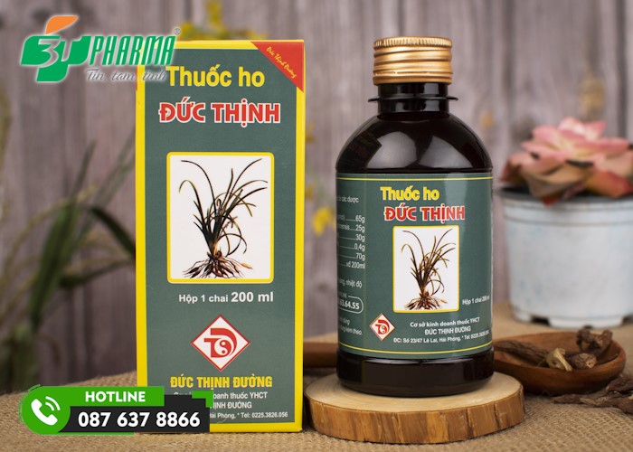 thuốc ho Đức Thịnh chữa ho lâu ngày không khỏi - 3T Pharma