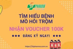 Tham gia ngay Cuộc thi Tìm hiểu bệnh Mồ hôi trộm - Nhận Voucher 100.000 VNĐ! - 3T Pharma