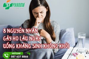 8 nguyên nhân gây ho lâu ngày uống kháng sinh không khỏi và cách điều trị - 3T Pharma