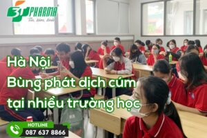 Hà Nội: Bùng phát dịch cúm tại nhiều trường học - tin sức khoẻ - 3T Pharma