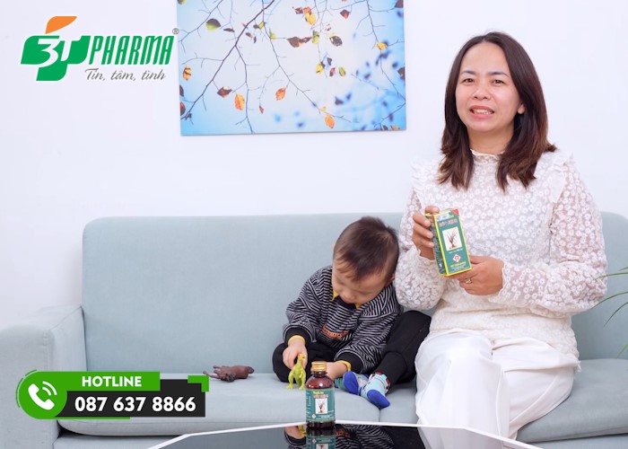 Chị Nguyễn Thị Sâm, Bắc Ninh có con bị ho lâu ngày không khỏi - tin sức khoẻ 3T Pharma