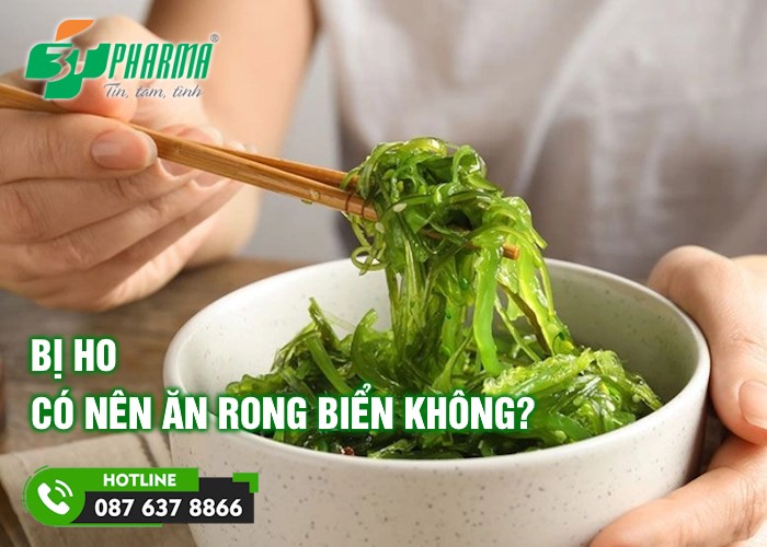 Bị ho có nên ăn rong biển không? - Lời khuyên của Bác sĩ! - 3T Pharma