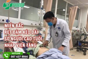 Miền Bắc rét đậm kéo dài, người cao tuổi nhập viện tăng - tin sức khoẻ - 3T Pharma