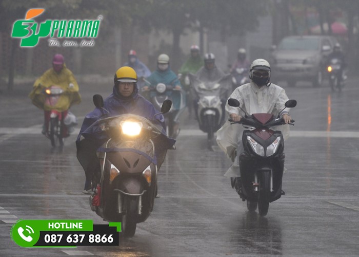 Thời tiết miền Bắc rét lạnh, kèm mưa, nồm ẩm cần đề phòng bệnh hô hấp - 3T Pharma