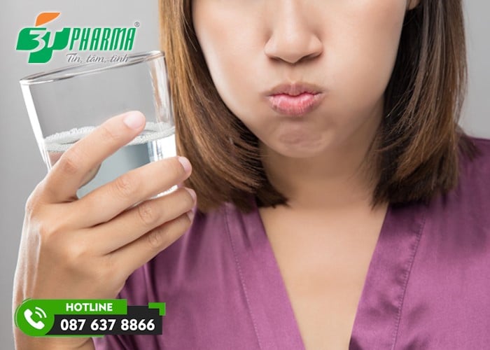 súc miệng nước muối thường xuyên là phương pháp đơn giản để chữa ho ngứa cổ - 3T Pharma