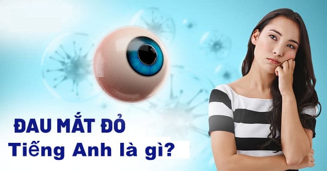 benh dau mat do tieng anh la gi