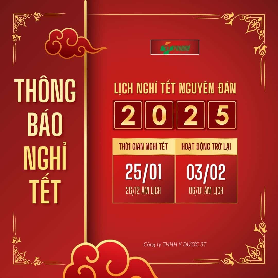 Lịch nghỉ tết âm 2025